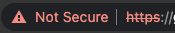 not secure https